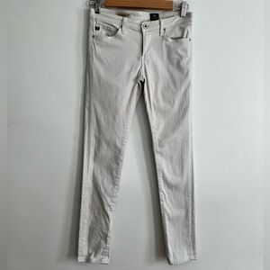 AG Adriano Goldschmied Jeans The Legging Ankle Striped Skinny Women's Size 26